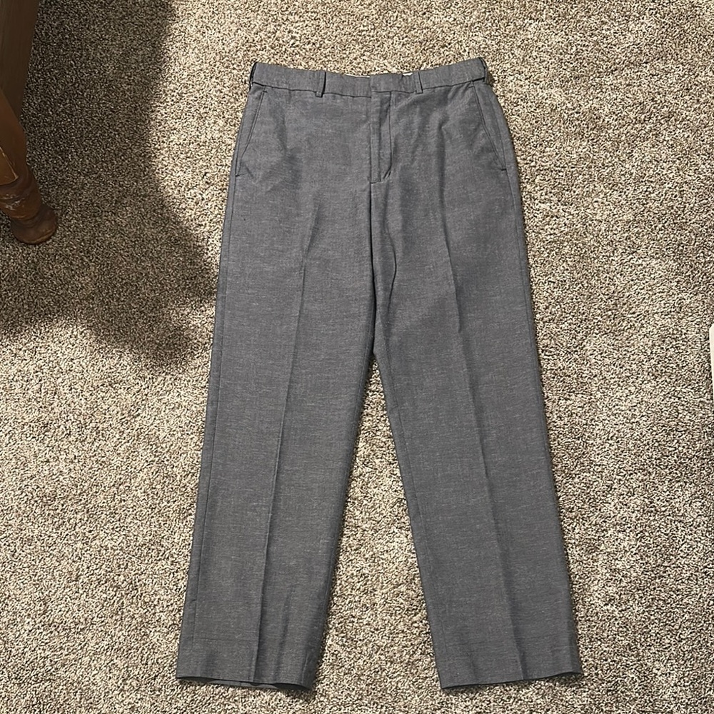 Savane Gray Men's Dress Pants — Classic Trousers